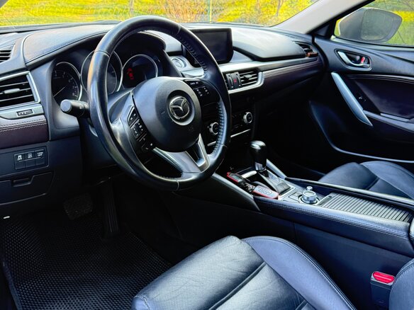 2015 Mazda 6 III (GJ) Рестайлинг, белый, 2200000 рублей - вид 10
