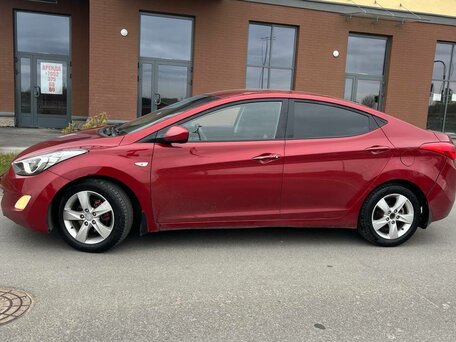 2011 Hyundai Elantra V (MD), красный, 795000 рублей, вид 3