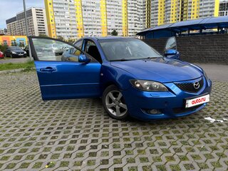 2004 Mazda 3 I (BK), синий, 490000 рублей, вид 3