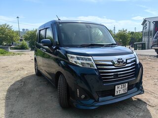 2018 Toyota Roomy I, синий, 1065000 рублей, вид 4