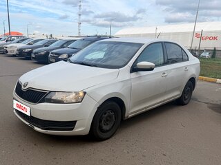 2018 Skoda Rapid I Рестайлинг, белый, 680000 рублей, вид 2