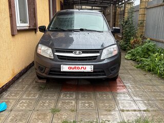 2015 Lada (ВАЗ) Granta I, серебристый, 270000 рублей, вид 3