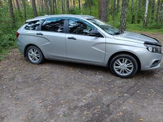 2021 Lada (ВАЗ) Vesta SW I, белый, 980000 рублей, вид 5