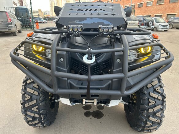 2023 Stels ATV-650YL Leopard, белый, 630000 рублей - вид 3