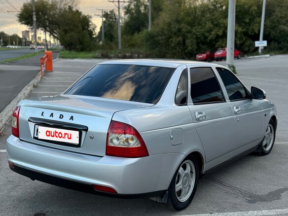 2012 Lada (ВАЗ) Priora I, серебристый, 325000 рублей - вид 9