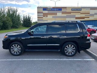 2012 Lexus LX 570 III Рестайлинг, чёрный, 4350000 рублей, вид 4