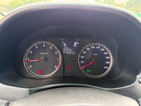 2012 Hyundai Solaris I, белый - вид 12