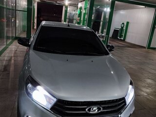 2017 Lada (ВАЗ) Vesta I, серебристый, 800000 рублей, вид 3