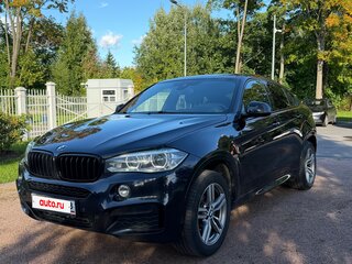 2016 BMW X6 30d II (F16), чёрный, 3250000 рублей, вид 1