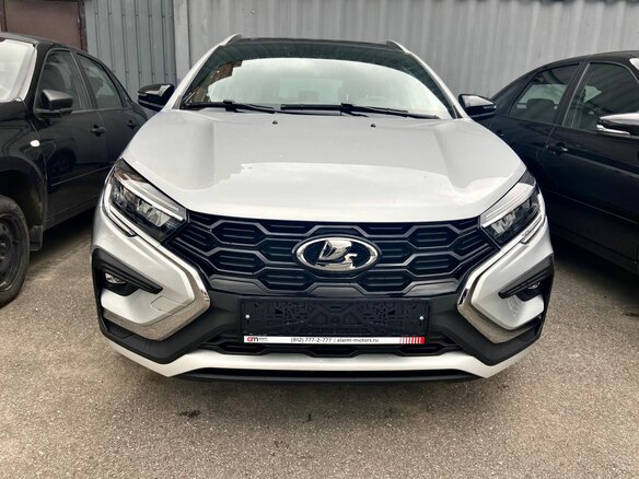 2026 Lada (ВАЗ) Vesta SW Cross I Рестайлинг (NG), серый - вид 1
