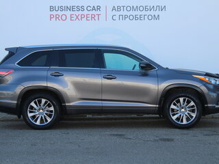 2014 Toyota Highlander III (XU50), серый, 2590000 рублей, вид 4