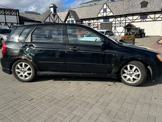 2004 Kia Spectra I Рестайлинг 2, чёрный, 200000 рублей, вид 2