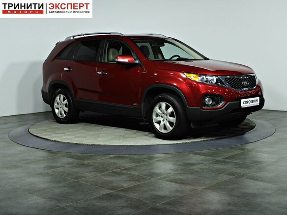 2009 Kia Sorento II, красный, 1296000 рублей - вид 2