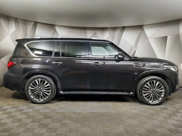 2018 Infiniti QX80 I Рестайлинг 2, чёрный, 3300000 рублей - вид 5