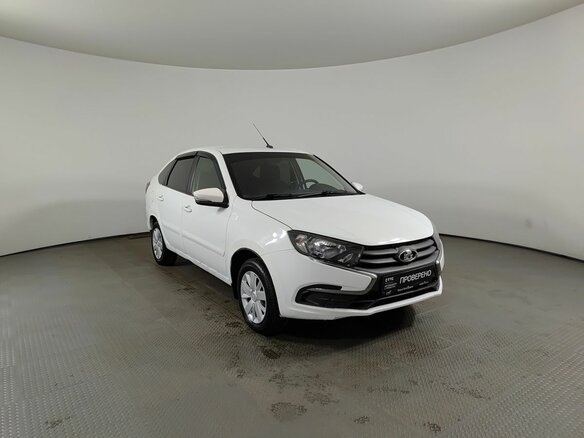 2018 Lada (ВАЗ) Granta I Рестайлинг, белый - вид 2