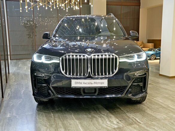 2021 BMW X7 40i I (G07), чёрный - вид 3