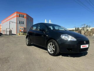 2008 Fiat Punto III Grande Punto, чёрный, 399000 рублей, вид 4
