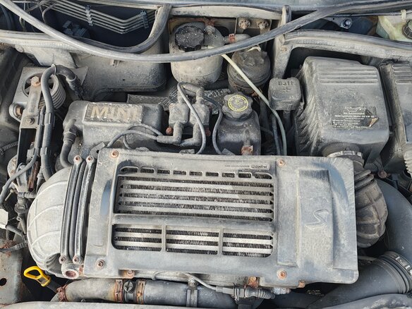 2003 Mini Hatch Cooper S I (R50), серый, 435000 рублей - вид 22