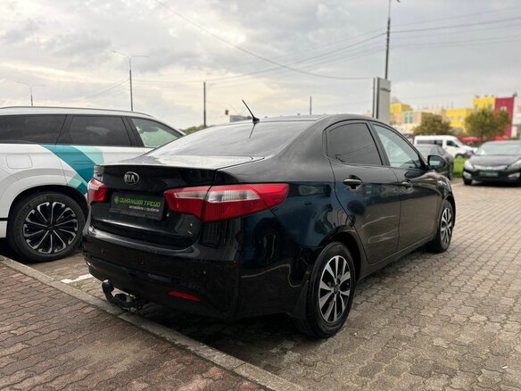 2014 Kia Rio III, чёрный, 585000 рублей - вид 5