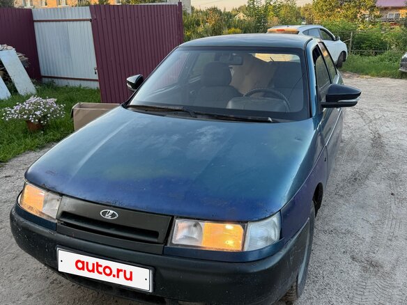 2003 Lada (ВАЗ) 2110, синий, 43000 рублей - вид 5