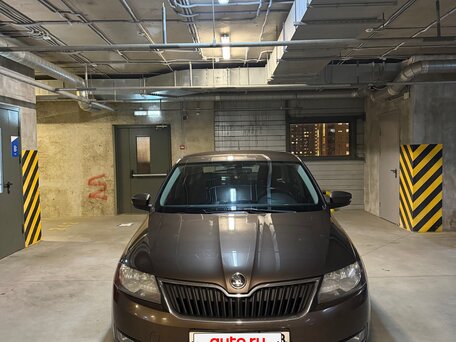 2018 Skoda Rapid I Рестайлинг, коричневый, 1250000 рублей, вид 1