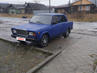 2007 Lada (ВАЗ) 2107, синий, 295000 рублей, вид 1