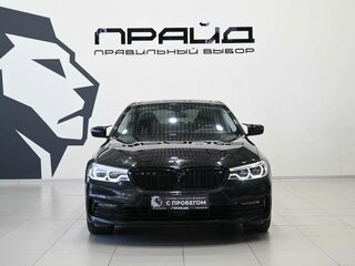 2019 BMW 5 серии 530d xDrive VII (G30/G31/G38), чёрный, 4124900 рублей, вид 2