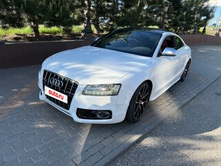 2009 Audi S5 I (8T), белый, 1150000 рублей, вид 4