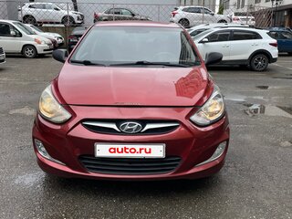 2012 Hyundai Solaris I, красный, 680000 рублей, вид 1