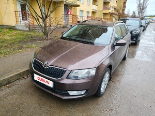 2014 Skoda Octavia III (A7), коричневый, 1350000 рублей, вид 2