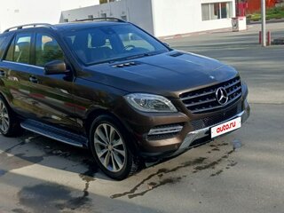 2014 Mercedes-Benz M-Класс 350 CDI III (W166), коричневый, 3300000 рублей, вид 2