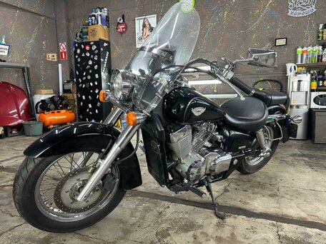 2003 Honda Shadow 750, чёрный, 490000 рублей, вид 5