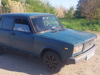 1994 Lada (ВАЗ) 2107, зелёный, 60000 рублей, вид 4