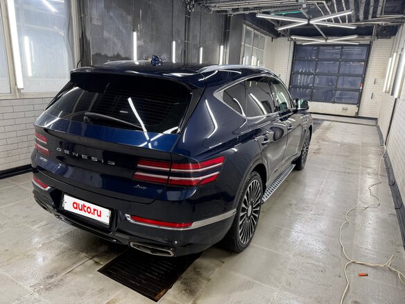 2020 Genesis GV80 I, синий - вид 3