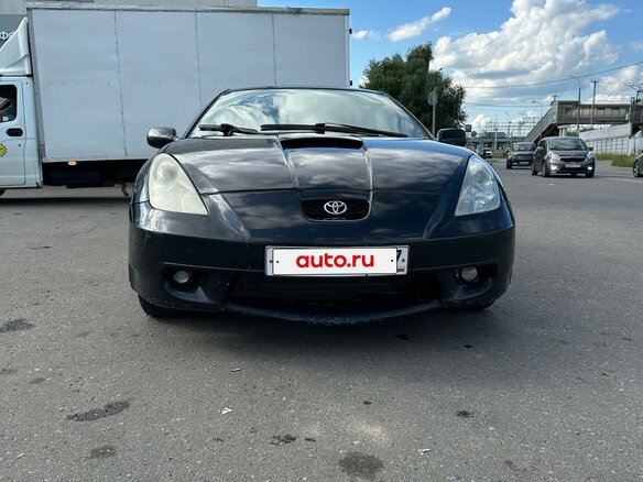 2000 Toyota Celica VII (T230), чёрный, 680000 рублей - вид 1