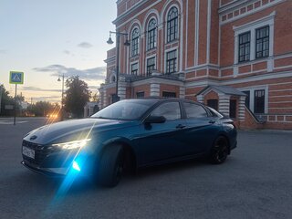 2021 Hyundai Elantra VII (CN7), синий, 2100000 рублей, вид 3