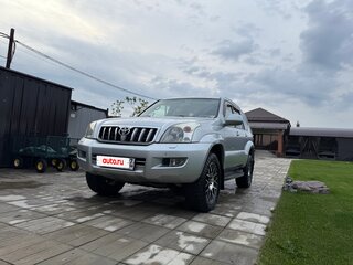 2006 Toyota Land Cruiser Prado 5-speed 120 Series, серебристый, 2850000 рублей, вид 2