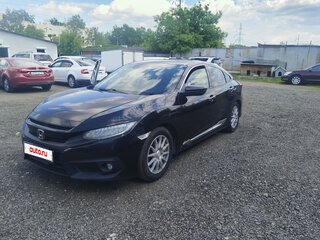 2018 Honda Civic X, чёрный, 1300000 рублей, вид 1