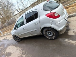 2007 Opel Corsa D, серебристый, 155000 рублей, вид 3