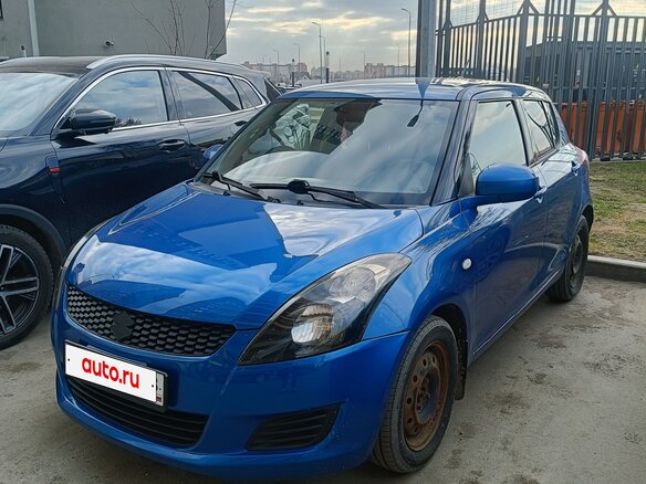 2011 Suzuki Swift IV, синий, 800000 рублей