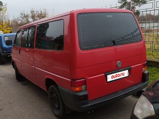 2002 Volkswagen EuroVan T4 Рестайлинг, красный, 990000 рублей, вид 3