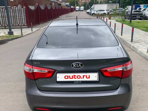 2014 Kia Rio 4-speed III, серый, 1290000 рублей - вид 5