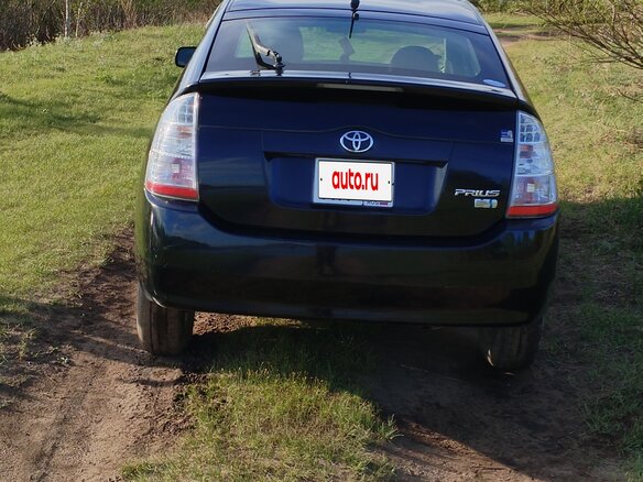 2009 Toyota Prius II Рестайлинг (XW20), чёрный, 850000 рублей - вид 1