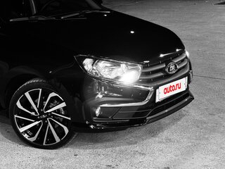 2023 Lada (ВАЗ) Granta Sport I Рестайлинг, чёрный, 1070000 рублей, вид 3