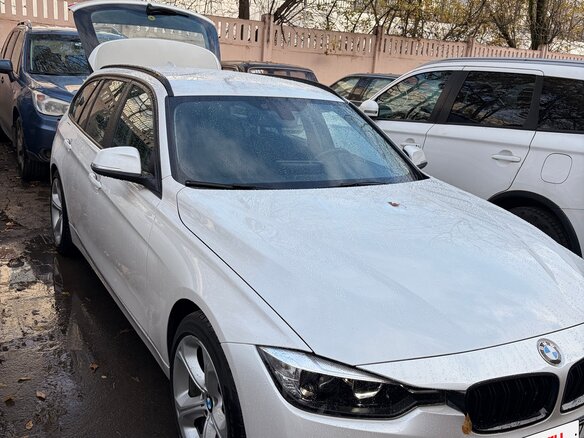 2016 BMW 3 серии 316d VI (F3x) Рестайлинг, белый, 1800000 рублей - вид 1