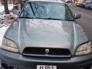 2001 Subaru Outback II, зелёный, 300000 рублей, вид 3
