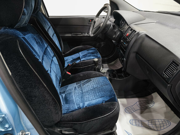 2008 Hyundai Getz I Рестайлинг, голубой - вид 13