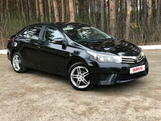 2014 Toyota Corolla XI (E160, E170, E180), чёрный, 997000 рублей, вид 1