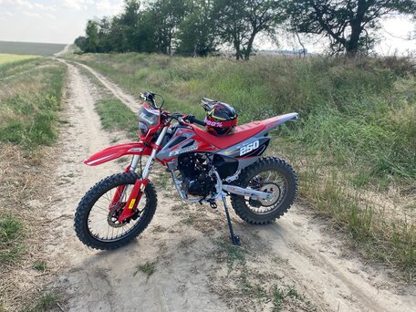 2024 FX moto X7 (CB 250), красный, 110000 рублей, вид 2