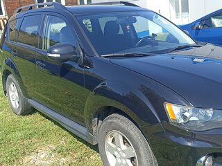 2011 Mitsubishi Outlander II Рестайлинг, чёрный, 1230000 рублей, вид 2